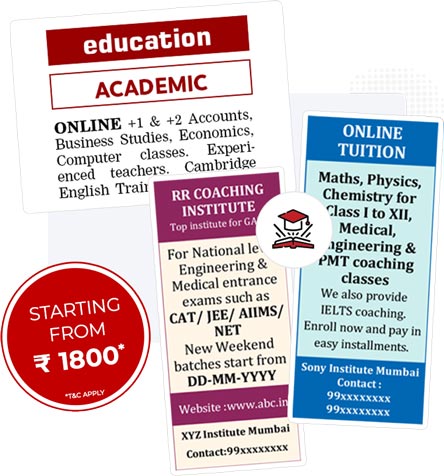 Bookmyad - Book Newspaper Advertisement online at lowest cost | Best ...