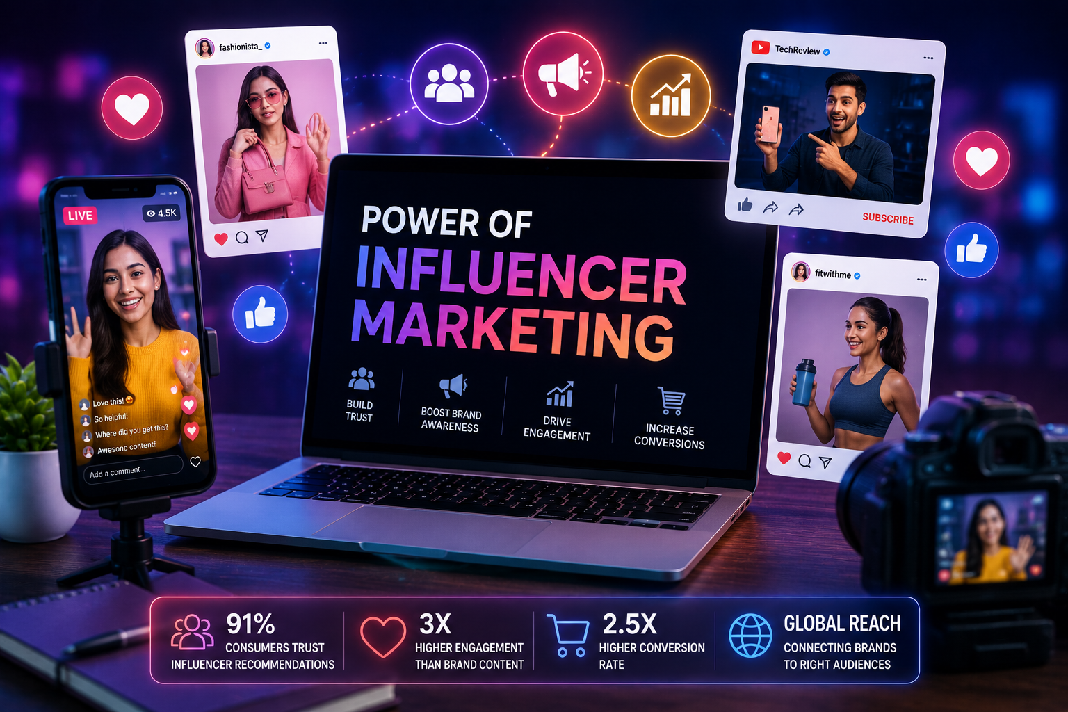 Influencer Marketing in 2026 - Stats, Trends and ROI You Need to Know