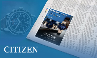 Print Ad: Citizen Watch